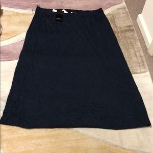 Sara Lindholm Woman’s Blue Navy Skirt